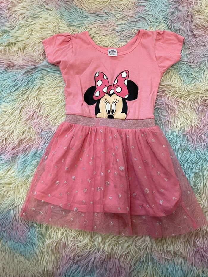 Robe Minnie jupe en tulle 5ans