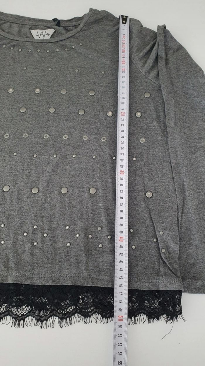 T shirt gris Ikks en 36 - photo numéro 7