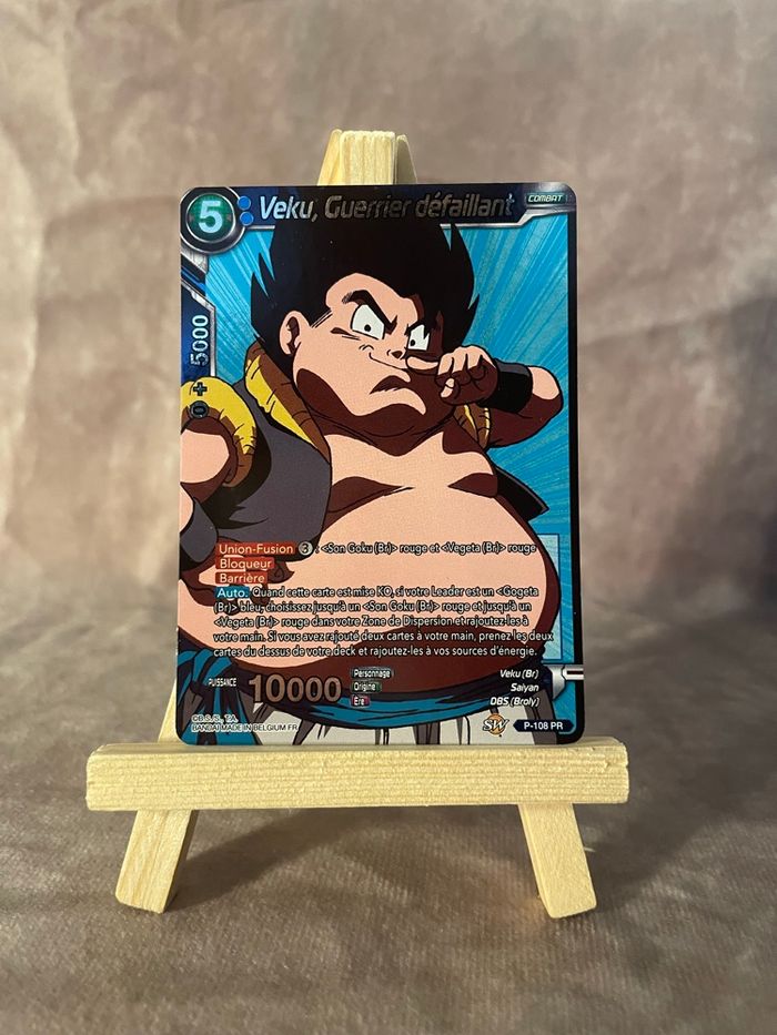 Carte Dragon Ball Z - Carte Promo - gotrunks 108 pr
