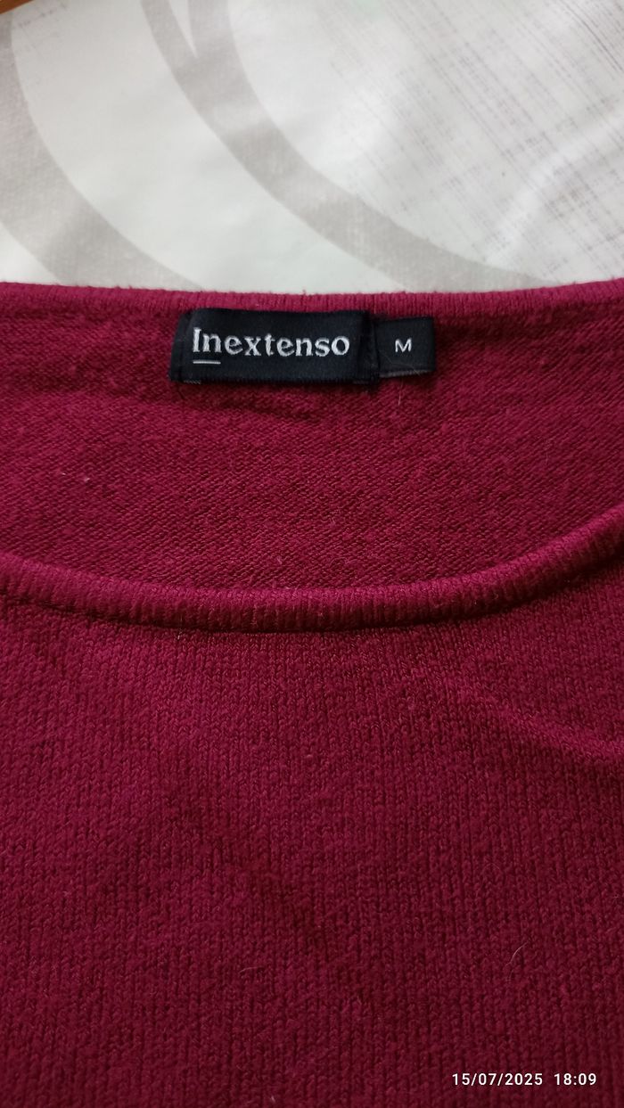 Pull cerise In extenso M - photo numéro 2