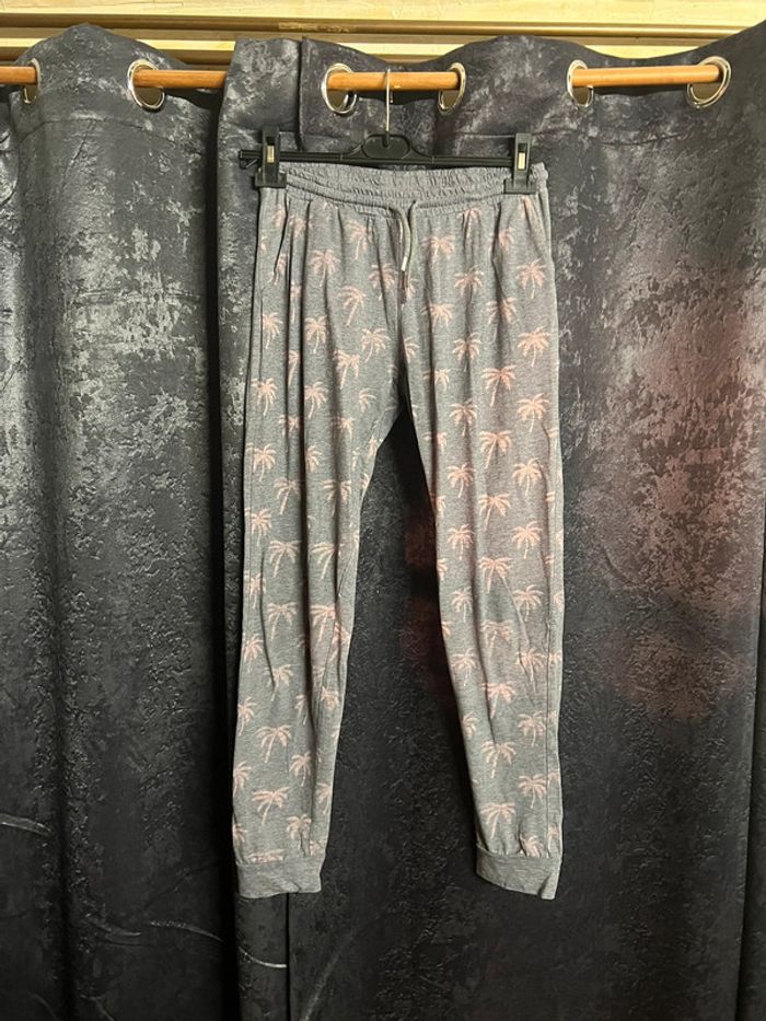 Pantalon confortable palmiers