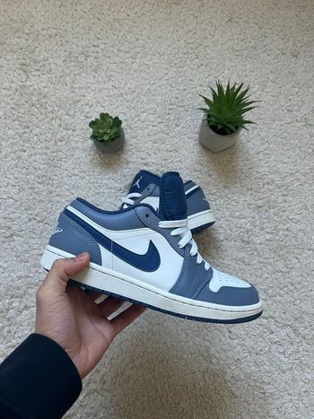 Nike Air Jordan 1 Low - Bleu marine - 42