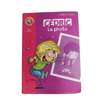 Livre "Cédric la photo"