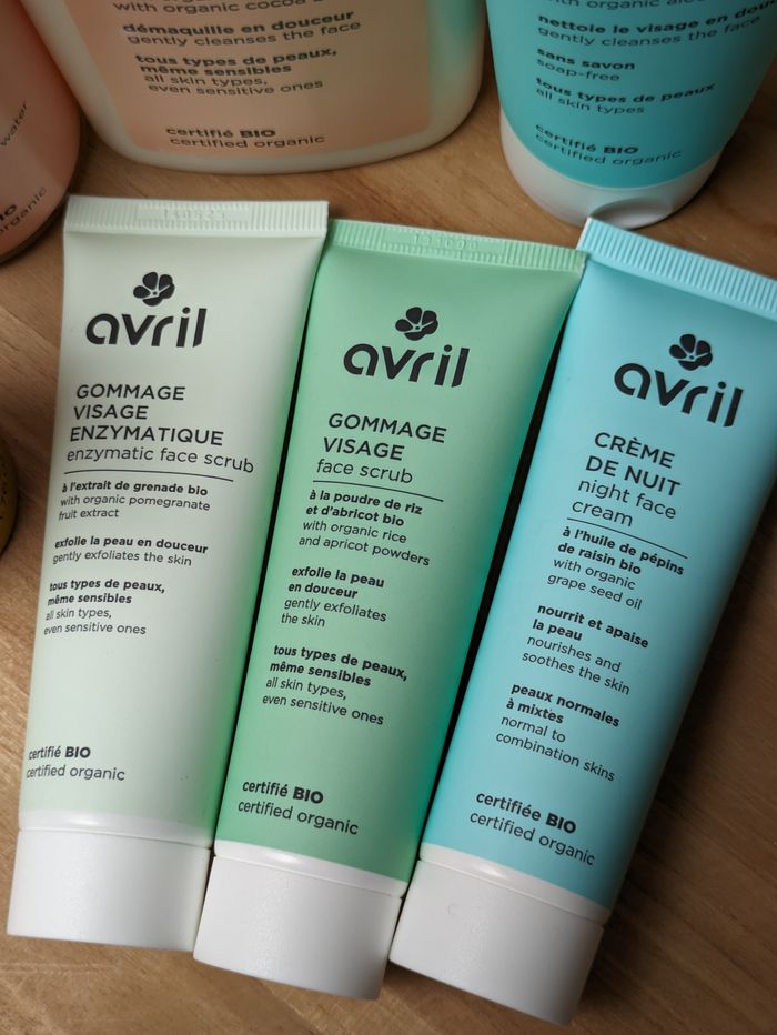 Lot cosmétiques Avril certifiés Bio - photo numéro 2