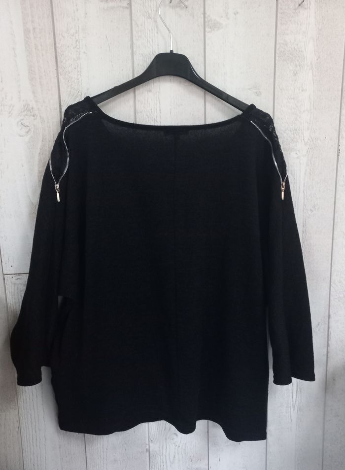 Pull  fin manches  3/4  taille 46 - photo numéro 2