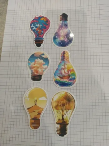 Stickers ampoules (lot D)