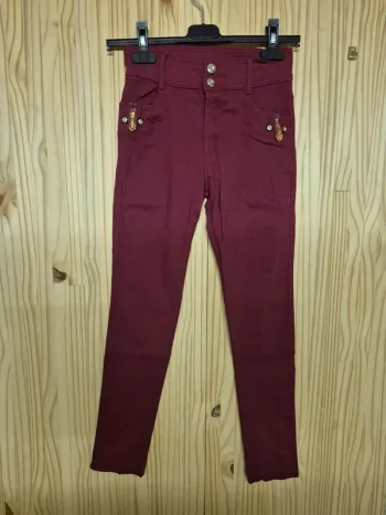 Pantalon bordeaux