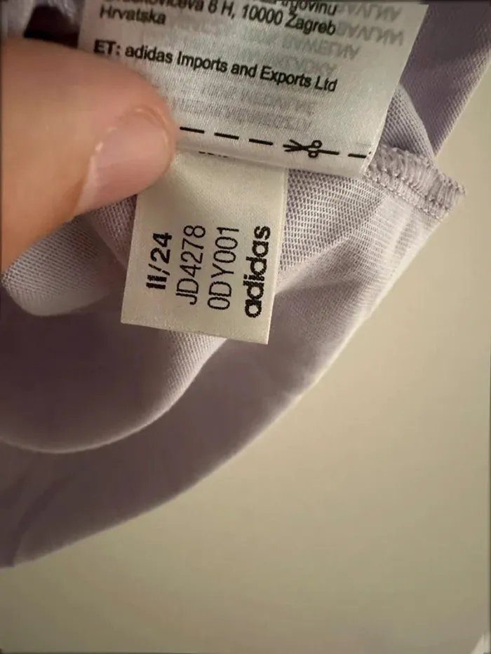 Tshirt Adidas 3 Bandes panel homme taille M neuf avec étiquette - photo numéro 7