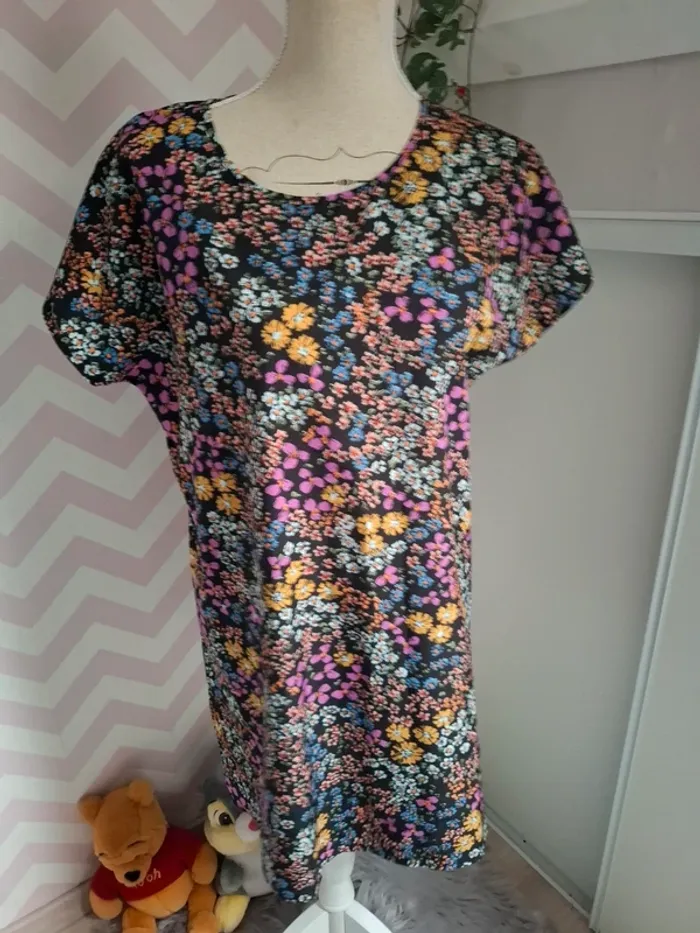 Robe multicolore