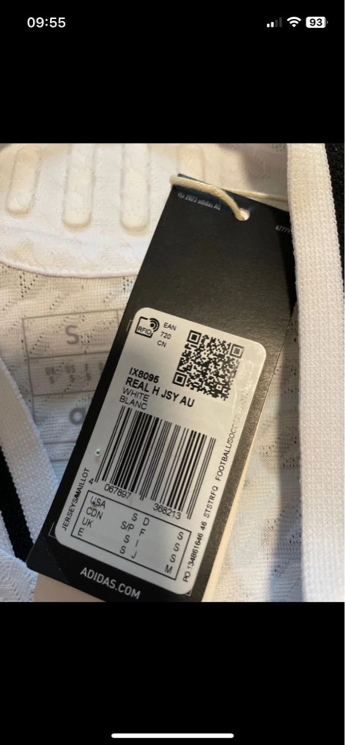 M bappe réal Madrid authentique - photo numéro 4