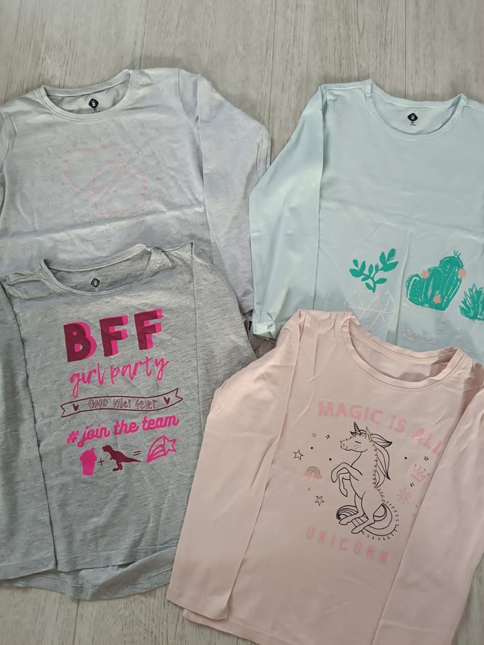 Lot 4 t shirt 6 ans