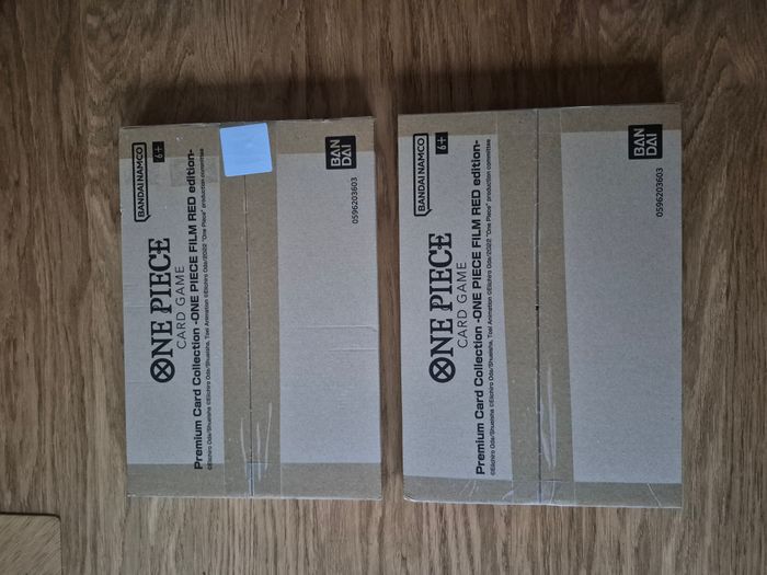 Lot de 2 One Piece Card Game - Premium Card Collection - Film Red Edition Scellé Neuf