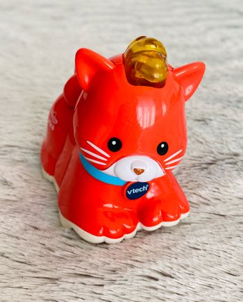 Voiture Tut Tut Bolides Vtech Animaux Paprika le bébé chat