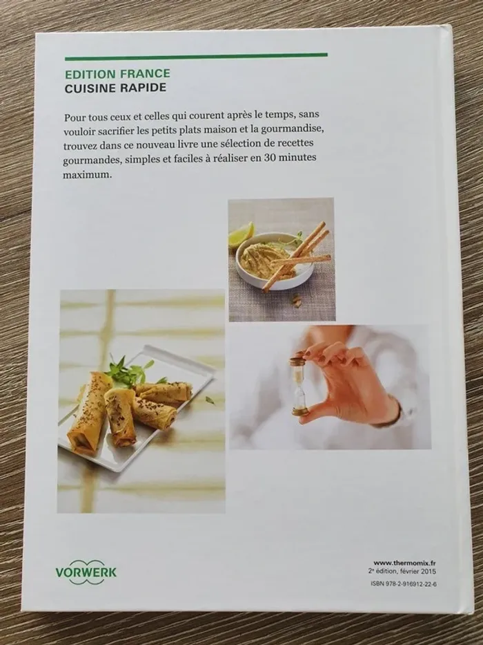 Livre de recettes pour Thermomix Cuisine Rapide - photo numéro 2