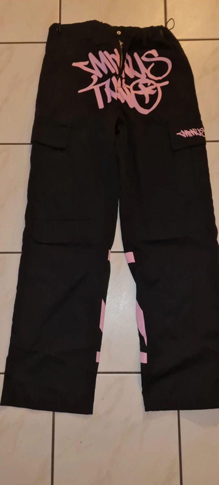 Cargo noir et rose taille 38/40