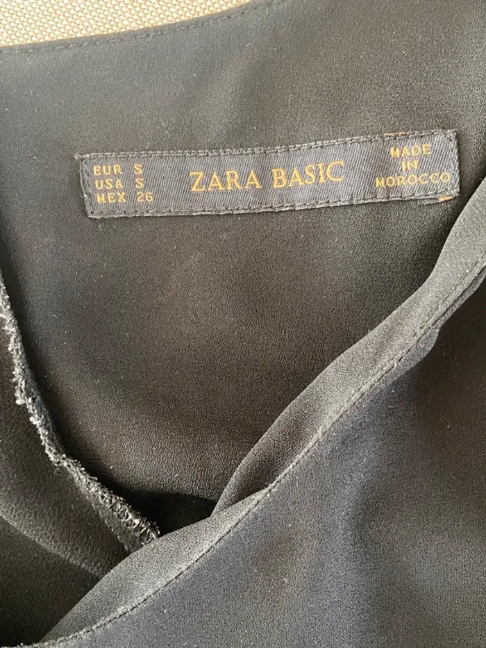 Blouse noire Zara - photo numéro 5