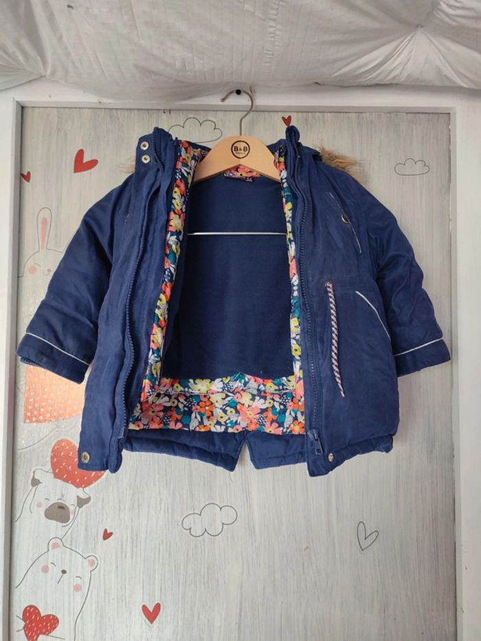 Manteau doudoune fille 3 ans - photo numéro 7