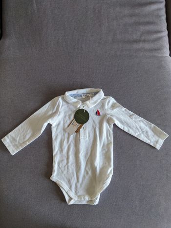 Body neuf bout'chou bio 6 mois