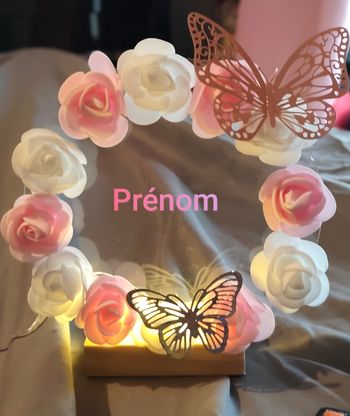 Veilleuse papillon 