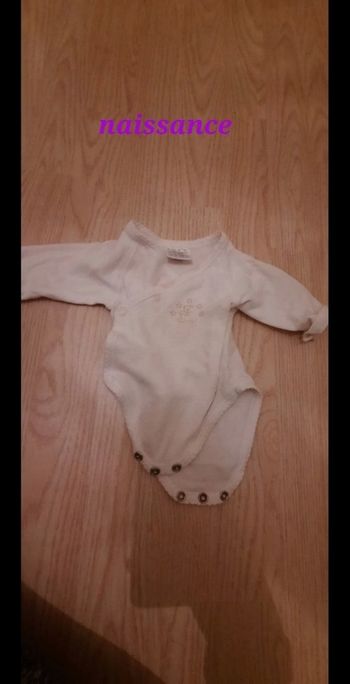 Lot 2 bodys manche longue