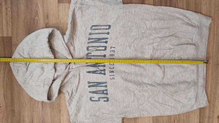 Vêtement Homme Sweatshirts Sweats pull à capuche gris blanc Gildan taille S #Retrostreet - photo numéro 7