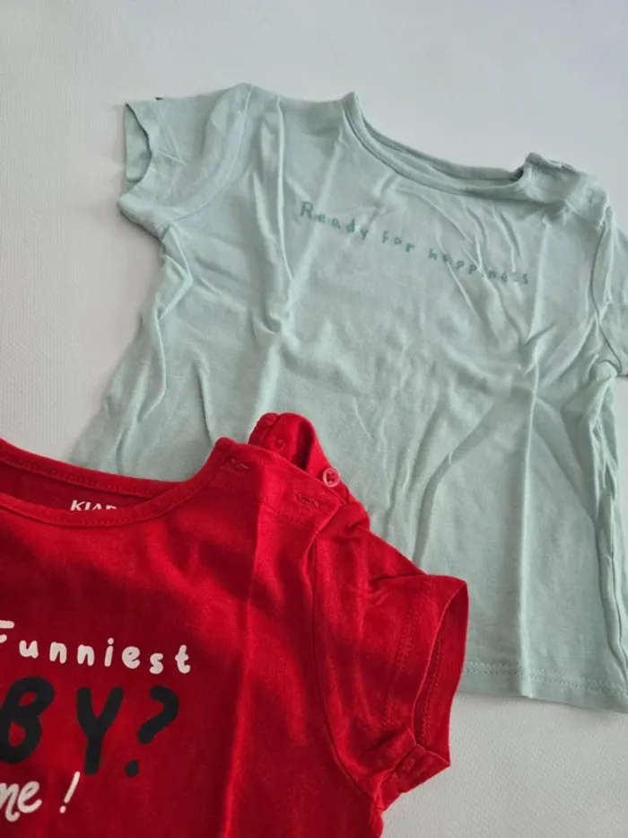 Lot de 2 tee shirts manches courtes - photo numéro 3