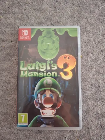Jeu nintendo switch Luigi's Mansion 3