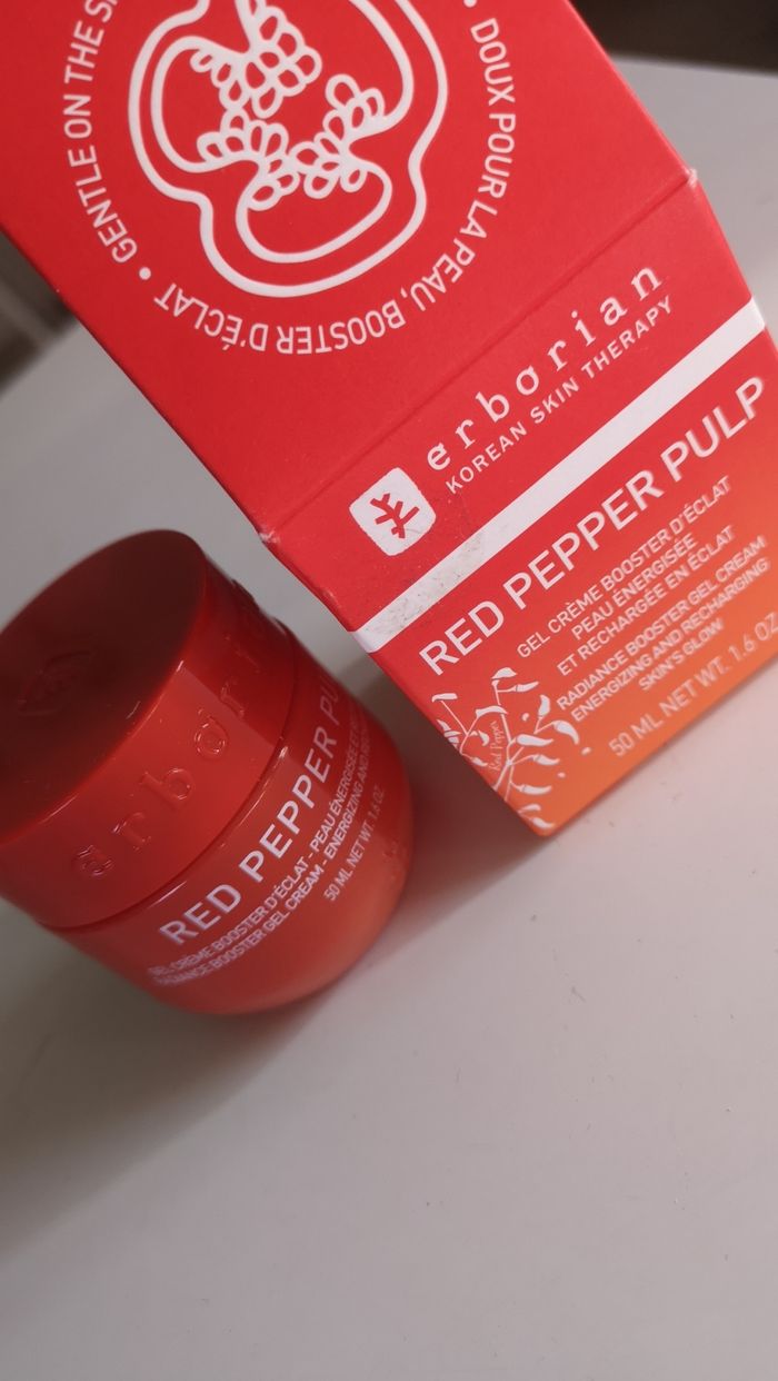 Gel crème Erborian Red pepper pulp - photo numéro 4