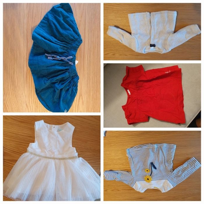 5 lots bébé fille 3 mois