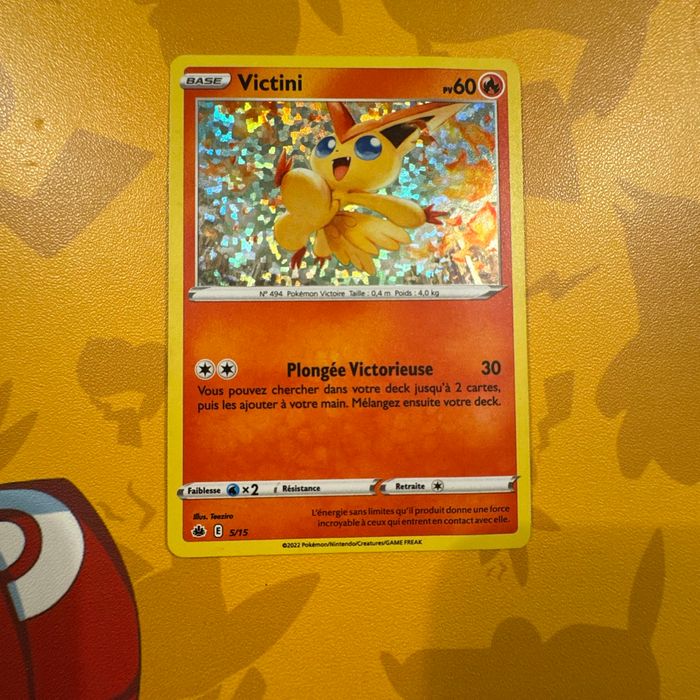 Carte Pokémon Victini