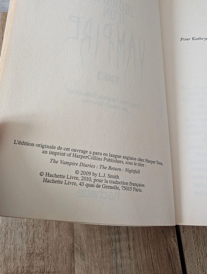 Lot livres : Vampires Diaries - photo numéro 9