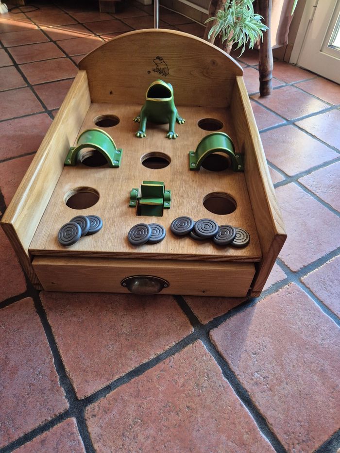 Jeu de la grenouille (version métal )