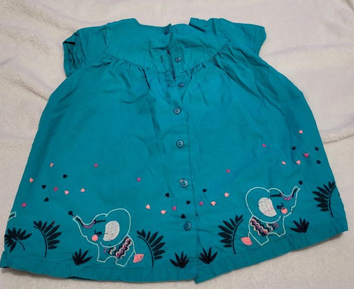Robe turquoise - photo numéro 3