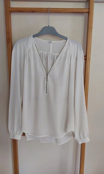 Blouse fluide et légère blanche T 36