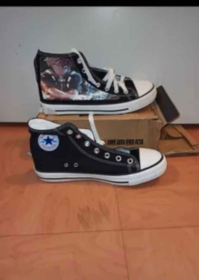 Basket en toile my héro academia taille 43 - photo numéro 2