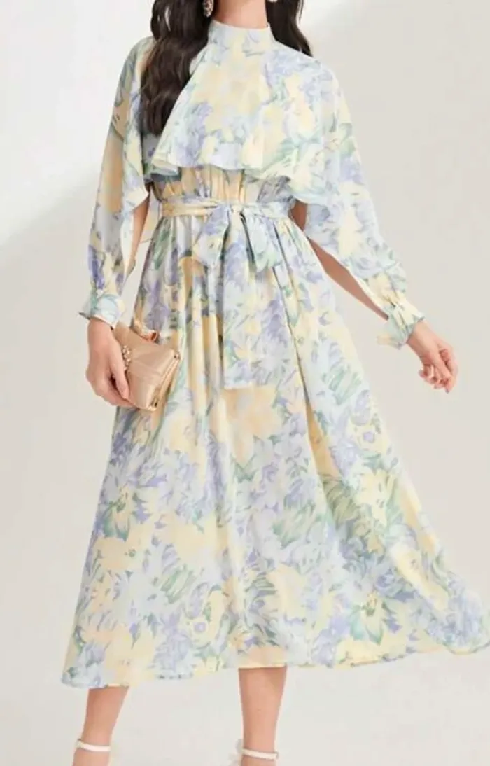 Très belle robe fleurie - photo numéro 6