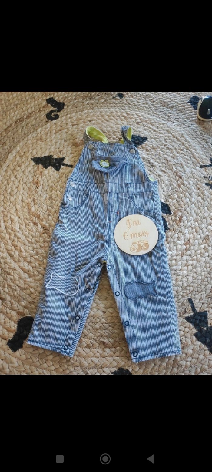 Salopette bébé garçon 6 mois