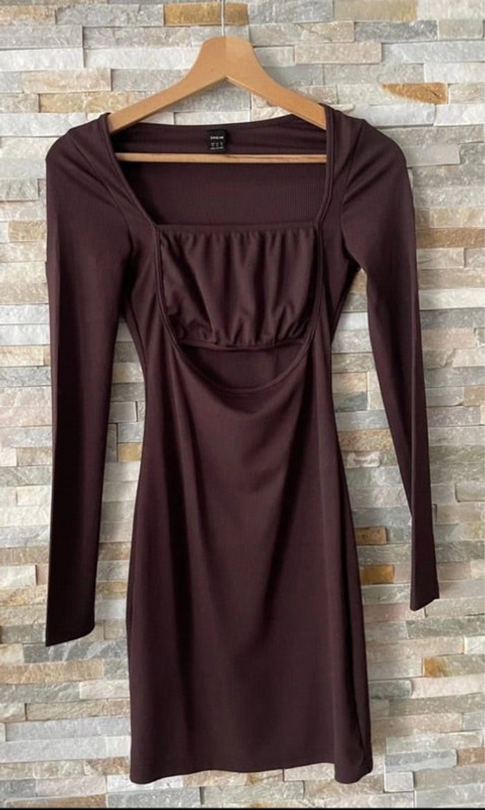 Robe marron Shein taille 34