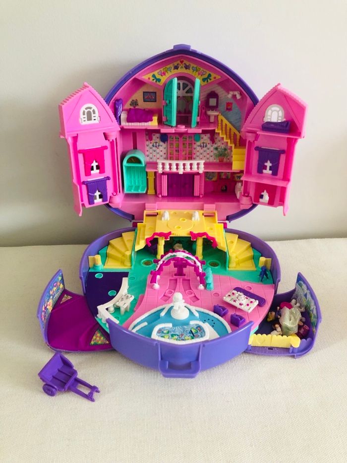 Polly pocket mariage rétro vintage boîte violet
