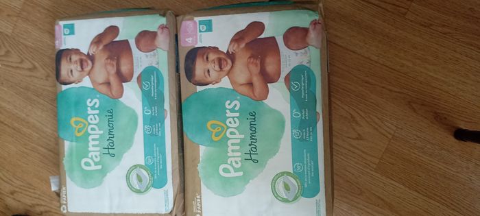 Couche Pampers harmonie taille 4 - photo numéro 2