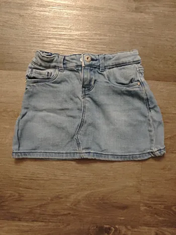 Jupe en jean vert baudet