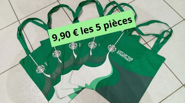 Cadeaux Noël  lot sacs Starbucks