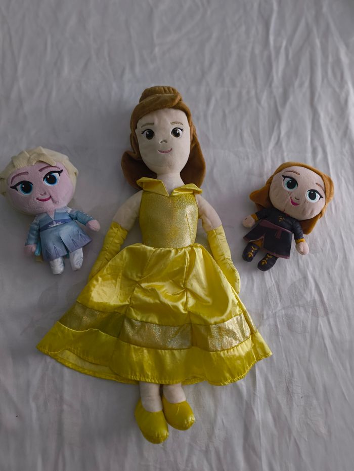 Lot poupées chiffon princesse - photo numéro 1