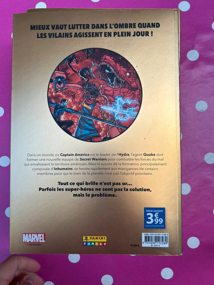 Lot de 5 Marvel livres Marvel gold collection les grands alliances - 6-7-8-9-10 - photo numéro 12