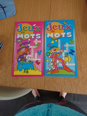 Cahier de jeux de mots