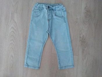 Pantalon jean blond TAO 18 mois
