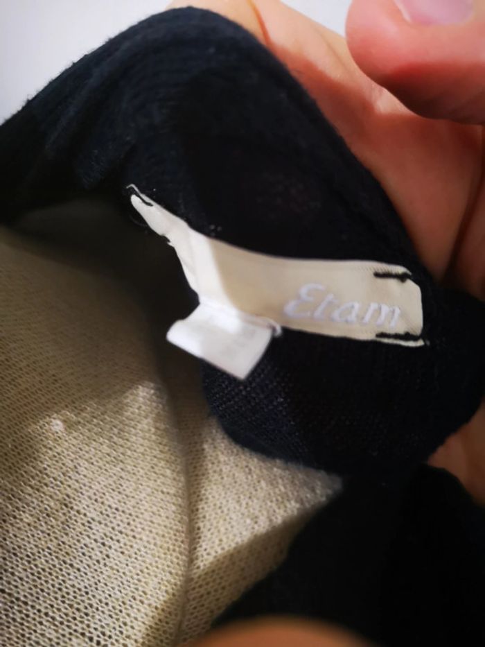 Petit pull noir etam - photo numéro 4