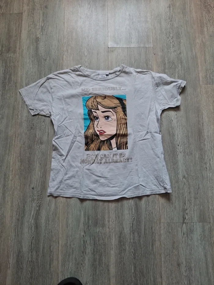 Tee shirt femme Disney Cendrillon