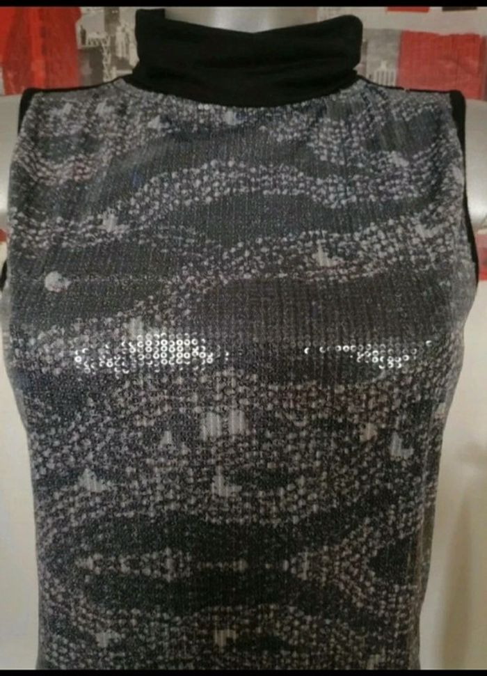 Robe argentée Taille 38 - photo numéro 2