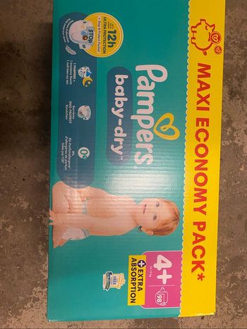 Pampers taille 4 +